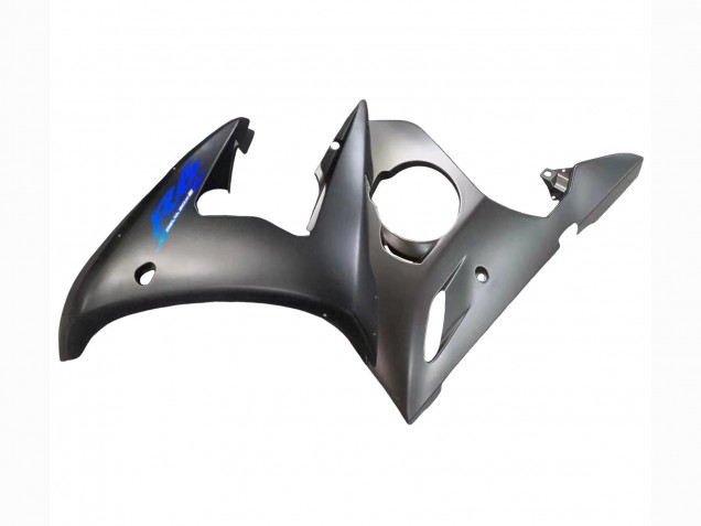 2005 Yamaha YZF 600 R6 Motorcycle Fairings - Black Blue