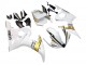 2005 Yamaha YZF 600 R6 Motorcycle Fairings - White Gold Black