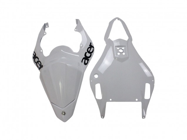 2006-2007 Yamaha YZF 600 R6 Motorcycle Fairings - White Maroon Red Fiat Acer Yamalube