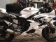 2006-2007 Yamaha YZF 600 R6 Motorcycle Fairings - White Glossy Black Motul Michelin