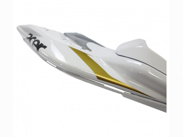 2006-2007 Yamaha YZF 600 R6 Motorcycle Fairings - White Gold Black Fiat
