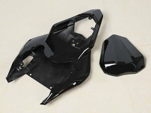 2006-2007 Yamaha YZF 600 R6 Motorcycle Fairings - Glossy Black Matte Black White Motul Michelin