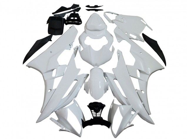 2006-2007 Yamaha YZF 600 R6 Motorcycle Fairings - Unpainted