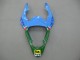 2006-2007 Yamaha YZF 600 R6 Motorcycle Fairings - Blue Green White Red Dunlop Michelin Motul