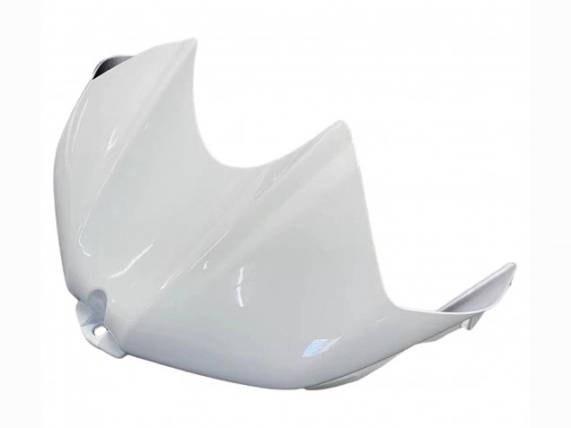 2006-2007 Yamaha YZF 600 R6 Motorcycle Fairings - White Matte Black