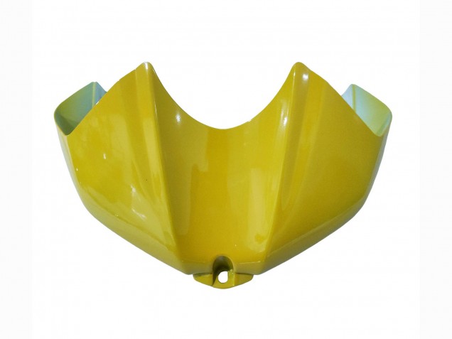 2006-2007 Yamaha YZF 600 R6 Motorcycle Fairings - Yellow White Glossy Black Motul