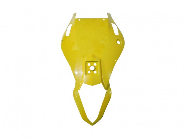 2006-2007 Yamaha YZF 600 R6 Motorcycle Fairings - Yellow White Glossy Black Motul