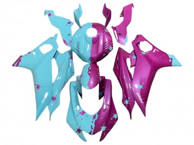 Shop 2017-2023 Yamaha YZF 600 R6 Motorcycle Fairings - Blue Pink