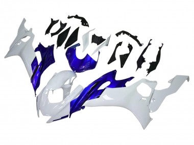 Shop 2017-2025 Yamaha YZF 600 R6 Motorcycle Fairings - White Blue