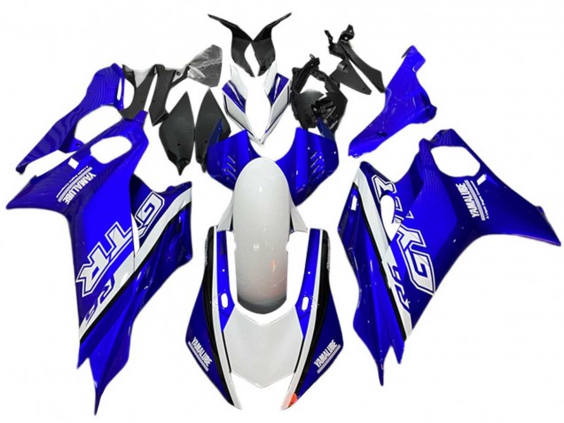 2017-2025 Yamaha YZF 600 R6 Motorcycle Fairings - White Blue GYTR