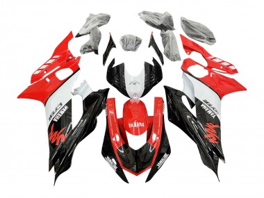 Shop 2017-2025 Yamaha YZF 600 R6 Motorcycle Fairings - White Red Black GYTR Yamalube