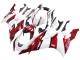 2017-2025 Yamaha YZF 600 R6 Motorcycle Fairings - White Red Black