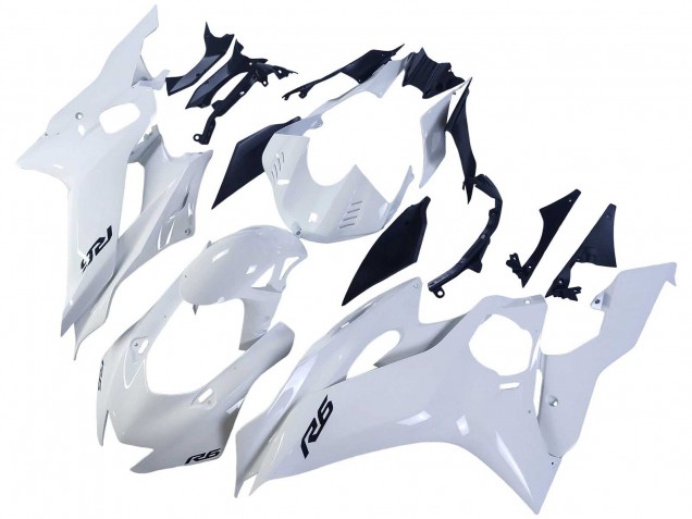 2017-2025 Yamaha YZF 600 R6 Motorcycle Fairings - White