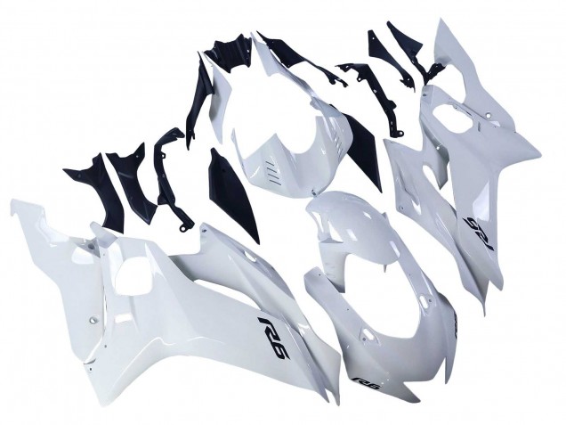 2017-2025 Yamaha YZF 600 R6 Motorcycle Fairings - White