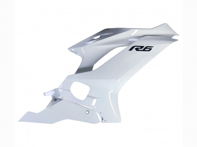 2017-2025 Yamaha YZF 600 R6 Motorcycle Fairings - White