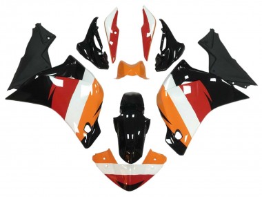 Shop 2011-2015 Honda CBR250RR Motorcycle Fairings - Orange White Red Glossy Black
