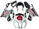 2000-2006 Honda VTR1000 Motorcycle Fairings - White Red Green Glossy Black Castrol