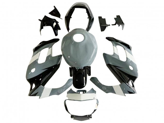 1997-2005 Honda VTR1000F Motorcycle Fairings - Grey Black
