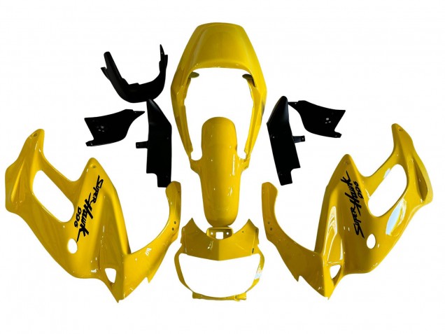 1997-2005 Honda VTR1000F Motorcycle Fairings - Yellow