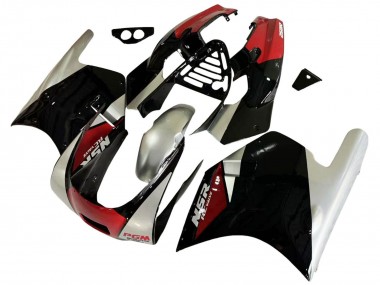 Shop 1988-1989 Honda NSR250R Motorcycle Fairings - Silver Red Glossy Black
