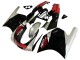 1988-1989 Honda NSR250R Motorcycle Fairings - Silver Red Glossy Black