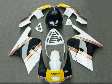 Shop 1988-1989 Honda NSR250R Motorcycle Fairings - White Yellow Gold Glossy Black