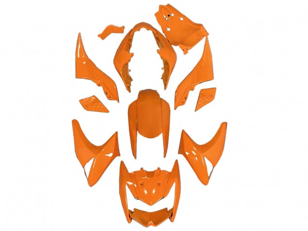 2003-2006 Kawasaki Z1000 Motorcycle Fairings - Orange