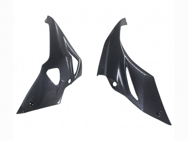 2014-2019 Kawasaki Z1000 Motorcycle Fairings - Black Carbon Fiber