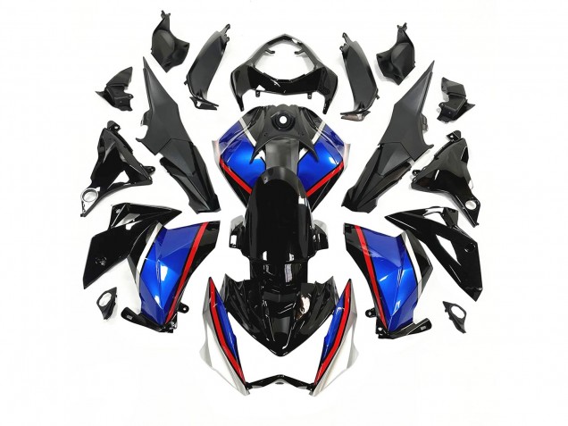 2014-2019 Kawasaki Z1000 Motorcycle Fairings - Glossy Black Matte Black Blue Red White