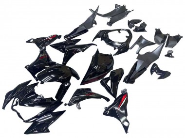 Shop 2013-2018 Kawasaki Z800 Motorcycle Fairings - Glossy Black Red