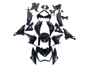 Shop 2013-2018 Kawasaki Z800 Motorcycle Fairings - Glossy Black Red