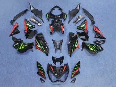 Shop 2013-2018 Kawasaki Z800 Motorcycle Fairings - Black Red Green