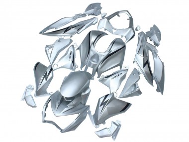 Shop 2013-2018 Kawasaki Z800 Motorcycle Fairings - Matte Silver