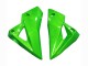 2013-2018 Kawasaki Z800 Motorcycle Fairings - Green Glossy Black