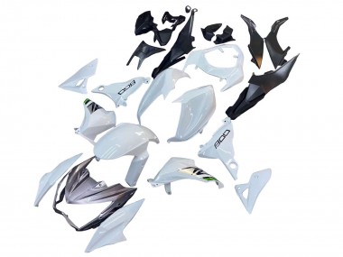 Shop 2013-2018 Kawasaki Z800 Motorcycle Fairings - White Green Silver Black