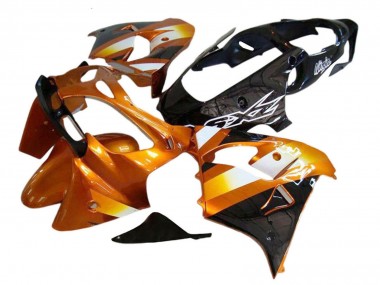 Shop 2000-2001 Kawasaki ZX9R Motorcycle Fairings - Orange Black