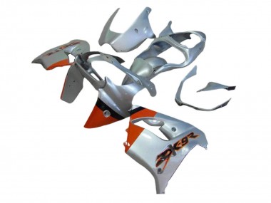 Shop 2000-2001 Kawasaki ZX9R Motorcycle Fairings - Silver Red