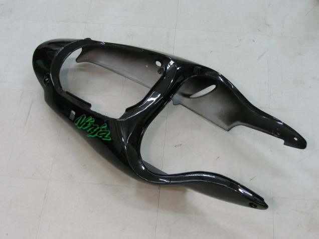 2000-2001 Kawasaki ZX9R Motorcycle Fairings - Green Silver Black