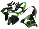 2000-2001 Kawasaki ZX9R Motorcycle Fairings - Green Black Playboy DENSO