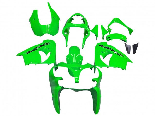 2000-2001 Kawasaki ZX9R Motorcycle Fairings - Green