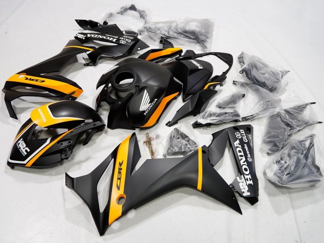 2019-2020 Honda CBR650R Motorcycle Fairings - Matte Black Yellow White