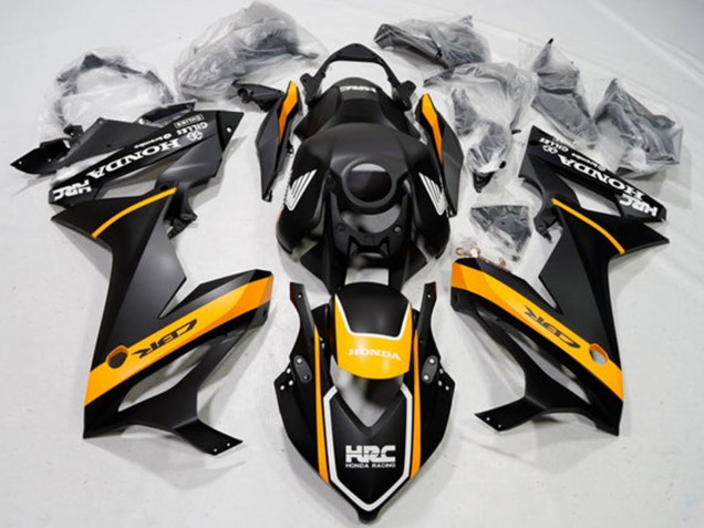 2019-2020 Honda CBR650R Motorcycle Fairings - Matte Black Yellow White