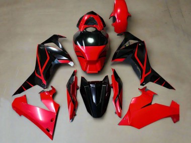Shop 2019-2020 Honda CBR650R Motorcycle Fairings - Red Glossy Black Stripe