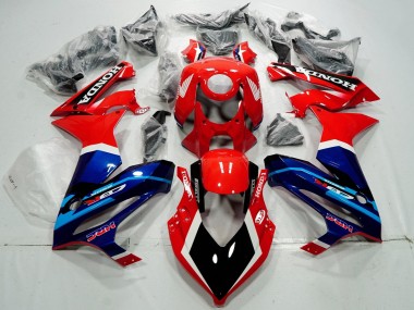 Shop 2019-2020 Honda CBR650R Motorcycle Fairings - Red White Blue Glossy Black HRC