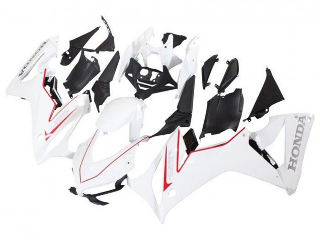 2019-2020 Honda CBR650R Motorcycle Fairings - White Red Black