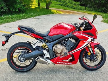 Shop 2019-2020 Honda CBR650R Motorcycle Fairings - Red White Black Stripe