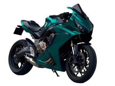 Shop 2021-2023 Honda CBR650R Motorcycle Fairings - Dark Green