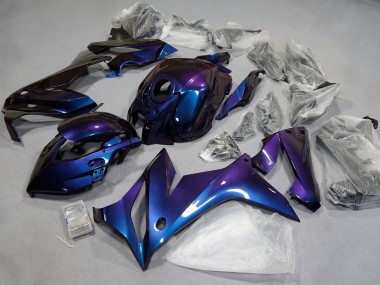Shop 2021-2023 Honda CBR650R Motorcycle Fairings - Chameleon Blue Purple