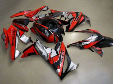 Shop 2021-2023 Honda CBR650R Motorcycle Fairings - Red Silver Glossy Black