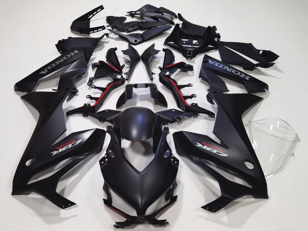2021-2023 Honda CBR650R Motorcycle Fairing Kits - Matte Black
